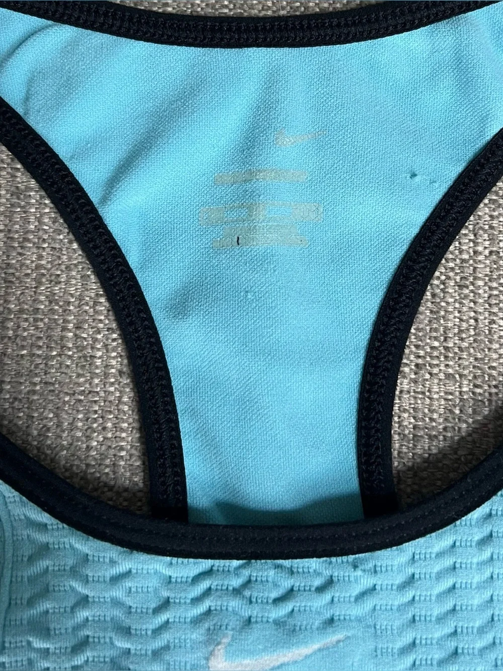 Nike Textured Racerback Tank Top